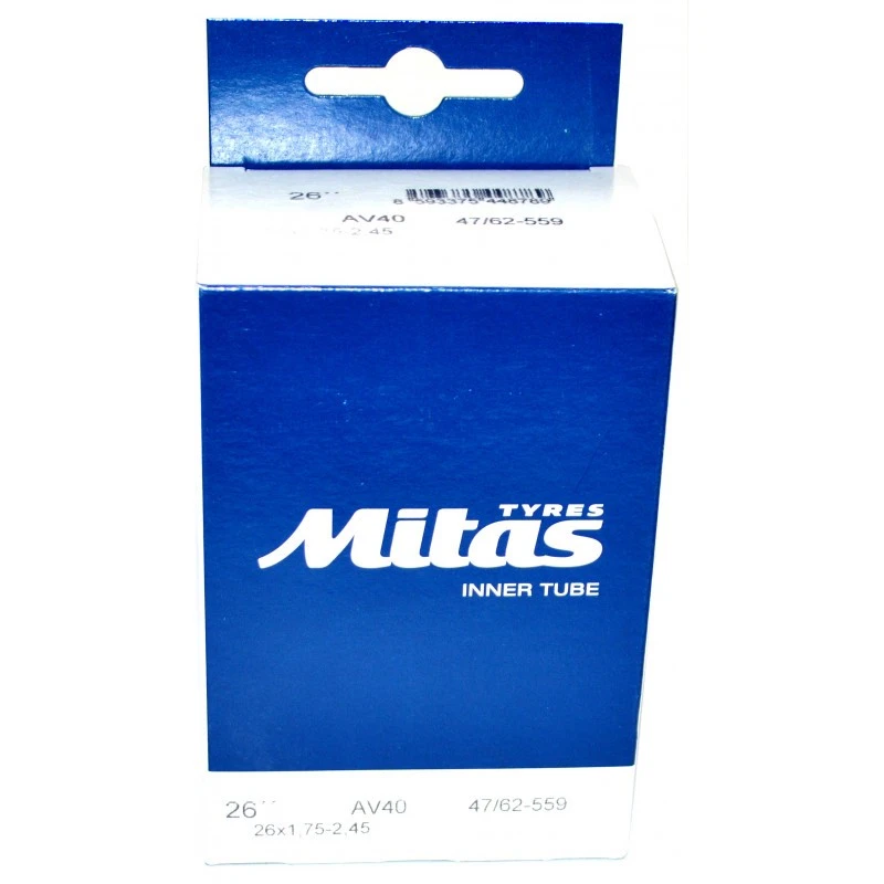 Chambre à Air MITAS 26 X 1.75/2.45 Extreme Schraeder 40mm 1 Chambre à Air MITAS 26 X 1.75/2.45 Extreme Schraeder 40mm