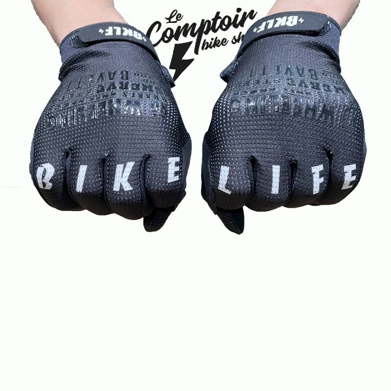 Gants BIKELIFE 'Trick List' Noirs 1 Gants BIKELIFE 'Trick List' Noirs