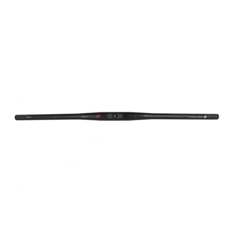 GUIDON Ergotec Flat Bars Ø 31.8mm 780mm 12° Noir 1 GUIDON Ergotec Flat Bars Ø 31.8mm 780mm 12° Noir