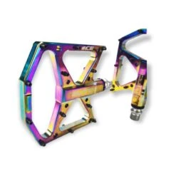 Pédales ICE FAST Butch Aluminium CNC 9/16e Oil Slick -France Vélo Soldes 2024 pedales ice fast butch aluminium cnc 916e oil slick 2