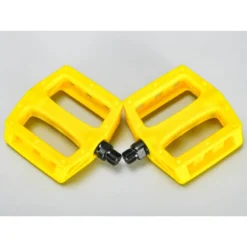 Pédales Mafia Bike 9/16e Jaunes -France Vélo Soldes 2024 pedales mafia bike 916e jaunes 2