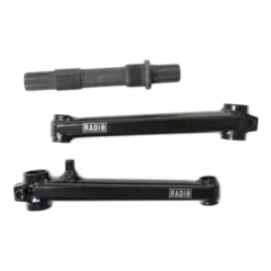 Pédalier RADIO Rookie RHD 175mm 8T Noir