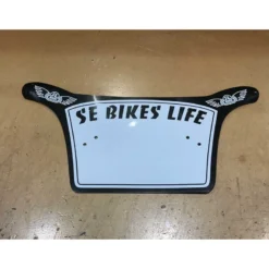 Se-bikes PLAQUE SE BIKES "BIKE LIFE" Blk/White