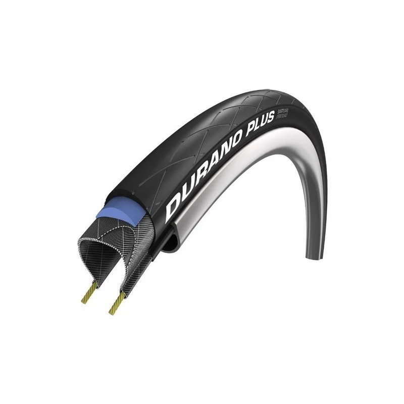 Pneu SCHWALBE Durano + TR 700x25C Noir 1 Pneu SCHWALBE Durano + TR 700x25C Noir
