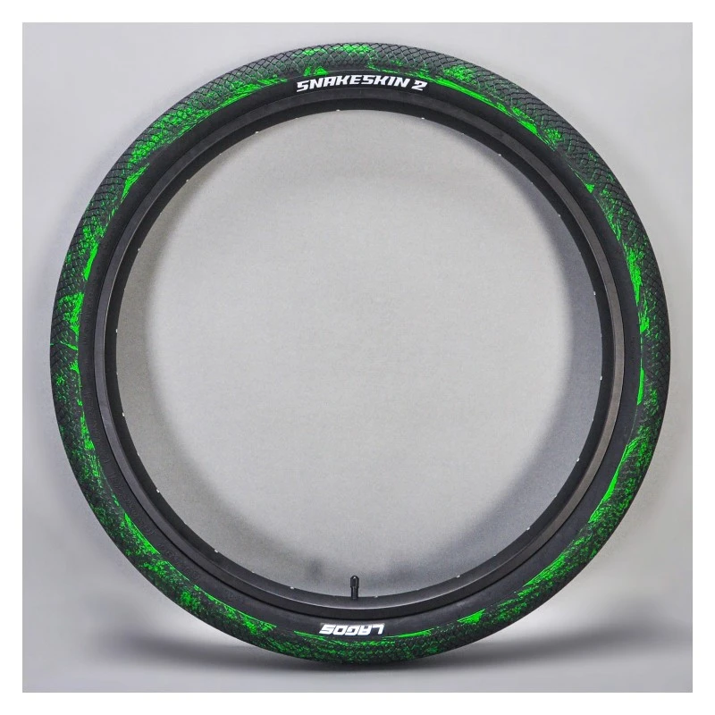 Pneus SnakeSkin 2 De Mafia Bikes X2 (paire) - 26 Pouces - Marble Green 2 Pneus SnakeSkin 2 De Mafia Bikes X2 (paire) - 26 Pouces - Marble Green – Image 2