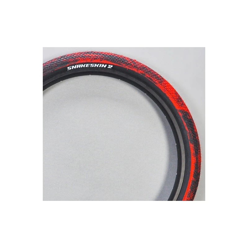 Pneus SnakeSkin 2 De Mafia Bikes X2 (paire) - 26 Pouces - Marble Red 2 Pneus SnakeSkin 2 De Mafia Bikes X2 (paire) - 26 Pouces - Marble Red – Image 2