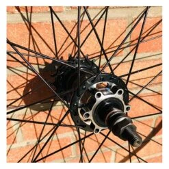 Roue Arrière Custom Bikelife X Collective 29 Pouces à Disk Noire - Wheeling Bike -France Vélo Soldes 2024 roue arriere custom bikelife x collective 29 pouces a disk noire wheeling bike 5