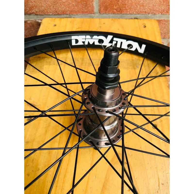 Roue Custom KHE X Demolition 20' Freecoaster Noire 5 Roue Custom KHE X Demolition 20' Freecoaster Noire – Image 5