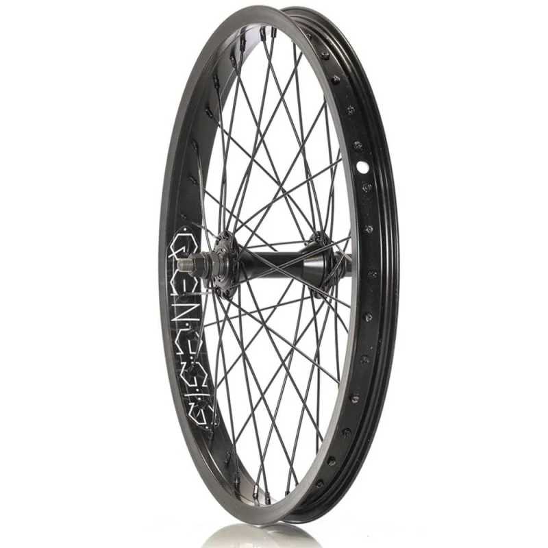 Roue GENESIS 18" Avant Noire 1 Roue GENESIS 18" Avant Noire