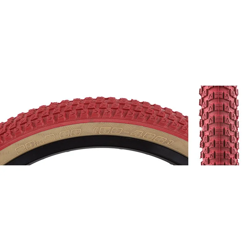 Se-bikes SE BIKES PNEU CUB 20x2.0" Red Skinwall 1 Se-bikes SE BIKES PNEU CUB 20x2.0" Red Skinwall