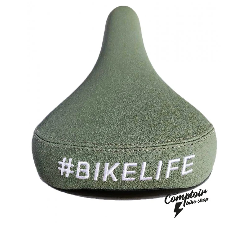 Selle BIKELIFE Grippie Vert Olive 1 Selle BIKELIFE Grippie Vert Olive