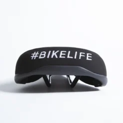 Selle BIKELIFE Noire Logo Blanc 7 Selle BIKELIFE Noire Logo Blanc -France Vélo Soldes 2024 selle bikelife noire logo blanc 2