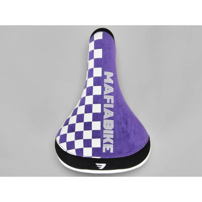 Selle Mafia Bike Checkerboard Violette 1 Selle Mafia Bike Checkerboard Violette