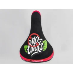 Selle Mafia Bike No Limits Patch Noire-Rouge