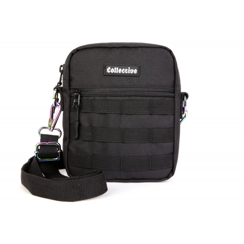 Shoulder Bag COLLECTIVE Logo Noir 1 Shoulder Bag COLLECTIVE Logo Noir
