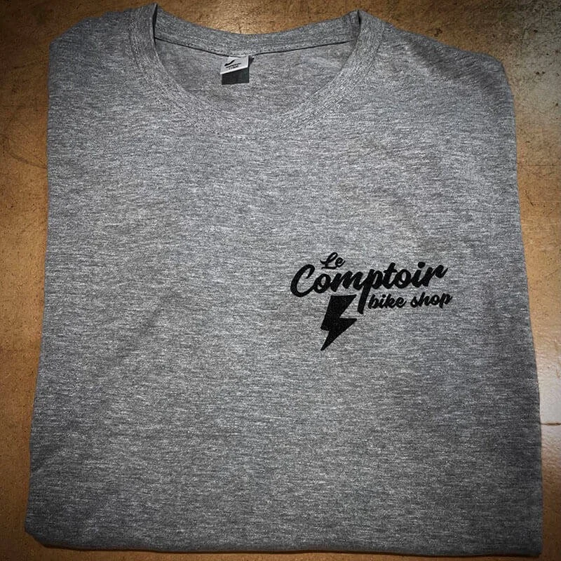T-SHIRT LE COMPTOIR 2021 Gris Chiné Medium 3 T-SHIRT LE COMPTOIR 2021 Gris Chiné Medium – Image 3